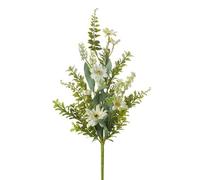 Heaven Sends Small White Floral Artificial Stem - 50 X 20 Cm