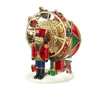Heaven Sends Spinning Nutcracker Wind Up Ferris Wheel 14 centimetre Music Box