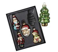 Heaven Sends Traditional Style Character Christmas Tree Decorations - Set of 5