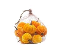 Heaven Sends Velvet Orange Pumpkin Halloween Decorations