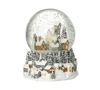 Heaven Sends Village Scene Musical Christmas Snow Globe