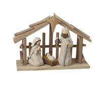 Heaven Sends Wooden Nativity Stable