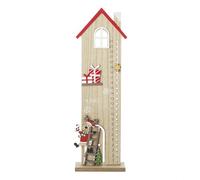 Heaven Sends Wooden Tall House Christmas Calendar Decoration