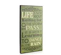 Heaven Sends Wooden 'Waiting For The Storm' Sign