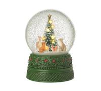 Heaven Sends Woodland Animal Light Up Musical Christmas Snow Globe