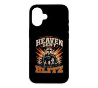 Heaven Sent The Blitz Football Bible Verse Faith Case for iPhone 16
