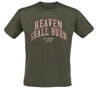 Heaven Shall Burn Never Surrender T-Shirt green XXL