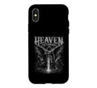 Heaven Stands Christian Angel Warrior Spiritual Battle Case for iPhone X/XS