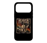 Heaven Still Stands Christian Knight Armor Faith Case for iPhone 17 Pro Max
