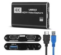 HeavenBird 4K HD Video Capture Card, Plug & Play USB 3.0, No Driver Needed