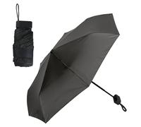 heavenlife Folding Umbrellas with UPF50+ Protection, Mini Travel Umbrella Windproof, Sun & Rain Portable UV Protection, Lightweight (Black)