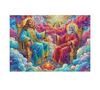 Heavenly Angel Group 300 Piece Jigsaw Puzzle for All Ages Happy Time Easter Gift Idea Family Gathering Durable Pieces Stress Relief Home Decor 300 PCS