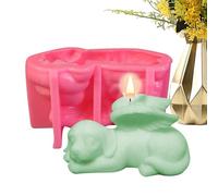 Heavenly Animal Shape Press - Soft Kitten Puppy Statue Plaster Container Durable Accessory Case | For Fondant Chocolate Baking Art Projects