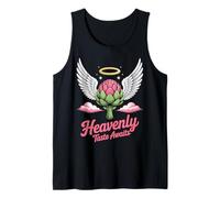 Heavenly Artichoke Wings Design - Taste Awaits Tank Top
