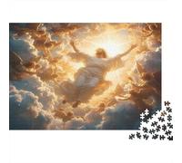 Heavenly Ascension-Religious Divine Style Puzzles for Adults 1000 Pieces in Vibrant Colours Favourites Jigsaw As A Logic Skill Puzzle for Beautiful Decoration Puzzle 38x26cm/1000pcs