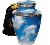 Heavenly Cloud Urns for Human Ashes Adult Female Large, XL or Small Urns for Human Ashes & Cremation Urns for Ashes Adult Male for Home or Burial Urn