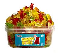 Heavenly Delights Gummy Bears, Tub of 600 pcs *Halal HMC Certified*