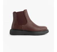 Heavenly Feet AZALEA Womens Chelsea Boots Burgundy - UK 8