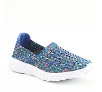 Heavenly Feet Blue Multi Cosmos3 Trainers