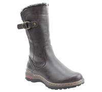 Heavenly Feet Bramble1 Faux Leather Warm Lined Vegan Mid Calf Boots (Tan, UK Footwear Size System, Adult, Women, Numeric, Medium, 7)