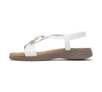 Heavenly Feet Chime Womens White Strappy Sandal - Size 6.5 - White