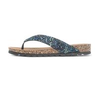 Heavenly Feet Crocus Womens Black Toe Post Sandal - Size 6 - Black
