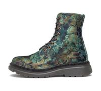 Heavenly Feet Eva Jungle Womens Green Ankle Boot - Size 4 UK - Green