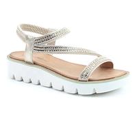 Heavenly Feet FRESCO Womens Sandals Gold