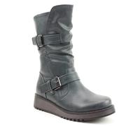 Heavenly Feet Hannah 4 3507-27 Ocean Mid Calf Boots UK 7