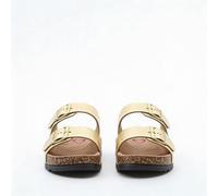 Heavenly Feet HARMONY2 Mules Sandals in Gold - UK 4 - Gold
