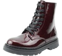 Heavenly Feet Justina 2 Pink Glitter Vegan Ankle Boots