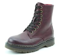 Heavenly Feet Justina New Womens Black Boot (Burgundy, UK Footwear Size System, Adult, Women, Numeric, Medium, 6)