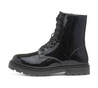 Heavenly Feet Justina2 Womens Black Glitter Boot - Size 7 UK - Black