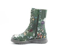 Heavenly Feet Ladies Mid Calf Boots Martina Zip Up Memory Foam Casual Biker (Forest Fantasy, uk_footwear_size_system, adult, women, numeric, medium, numeric_5)