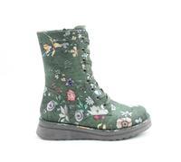 Heavenly Feet Ladies Mid Calf Boots Martina Zip Up Memory Foam Casual Biker (Forest Fantasy, uk_footwear_size_system, adult, women, numeric, medium, numeric_4)