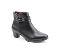 Heavenly Feet Lolly Stefany Black Womens ankle boots AB0005138-30