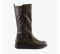 Heavenly Feet Women's Luna Tall Boots in Green, Size 6 | Charlies