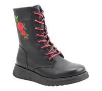 Heavenly Feet Martina Black Black Rose 6