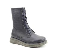 Heavenly Feet Martina Walker Navy Womens Lace Up Boots MB0003790-70