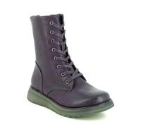 Heavenly Feet Martina Walker Purple Womens Lace Up Boots 3509-95