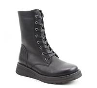 Heavenly Feet Martina4 Black Vegan Mid Ankle Boots - 8 UK 42 EU