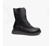 Heavenly Feet Women's Martina 4 Mid Boots in Black, Size 5, Synthetic/Textile | Charlies