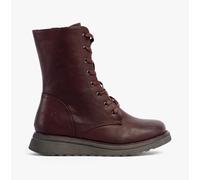 Heavenly Feet Martina Womens Burgundy Boot - Size 8 UK - Red