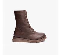 Heavenly Feet Martina Walker Chocolate brown Womens Lace Up Boots 3509-27