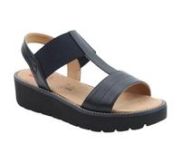 Heavenly Feet Mika Black Womens Sandals - 4 UK 37 EU