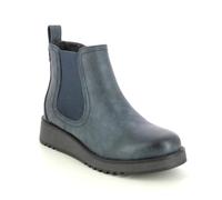 Heavenly Feet NEW ROLO2 Womens Chelsea Boots Navy