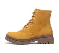 Heavenly Feet Parker Womens Mustard Ankle Boot - Size 6 UK - Yellow