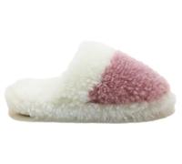 Heavenly Feet Pillow Mule Fluffy Slippers, Memory Foam, Faux Wool, Small/Medium/Large (Pink, UK Footwear Size System, Adult, Women, Alpha, Medium, Small)