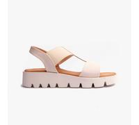 Heavenly Feet RITZ Womens Sandals Stone - UK 6