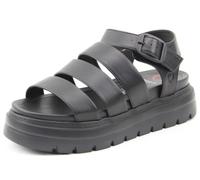 Heavenly Feet Saffron/Storm Black Womens Sandals 5 UK